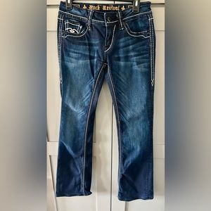 Rock Revival Eugenia Boot Cut Jeans by the Buckle size 29